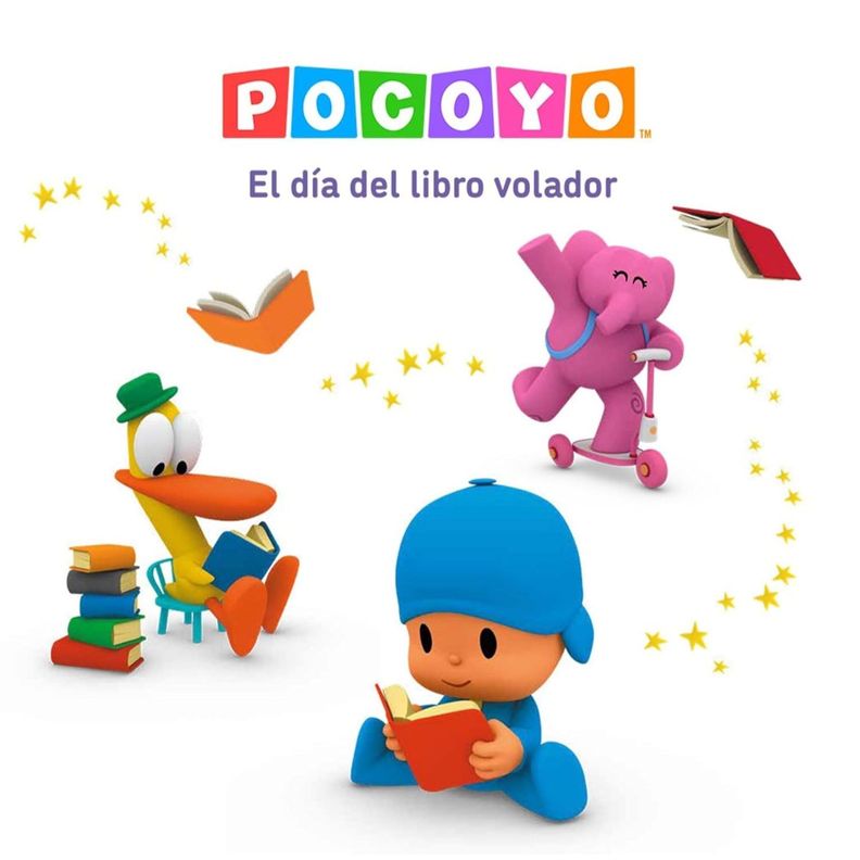Pocoyo: Dia Del Libro Volador Blanco