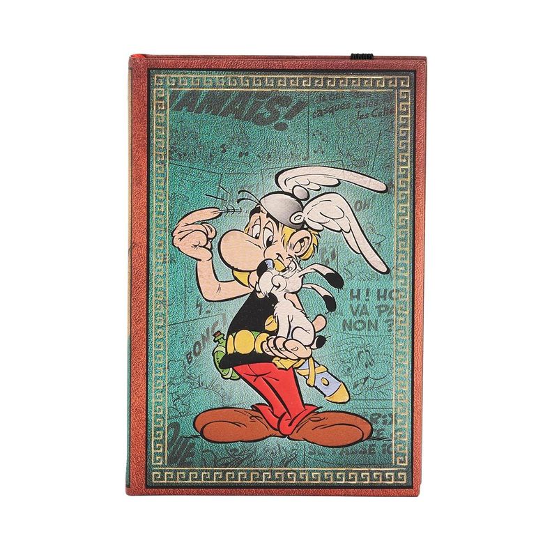 Libreta Aventuras De Asterix El Galo Mini Lineas Tapa Dura-0