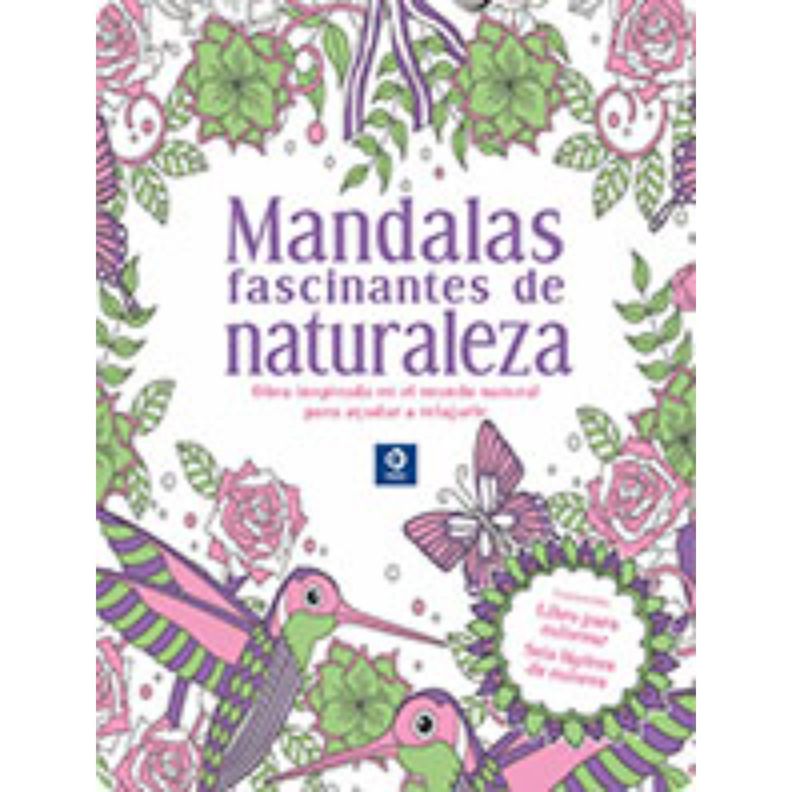 Mandalas Fascinantes De Naturaleza (M. Creativos + Lata Y Colores) Blanco