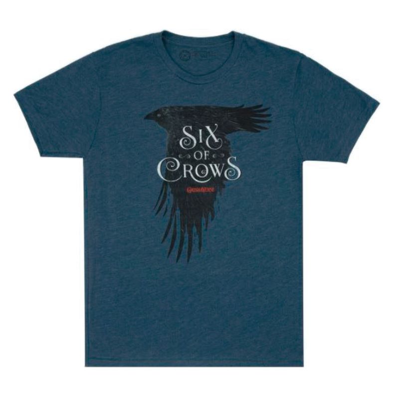 Polera Seis De Cuervos Medium Azul M