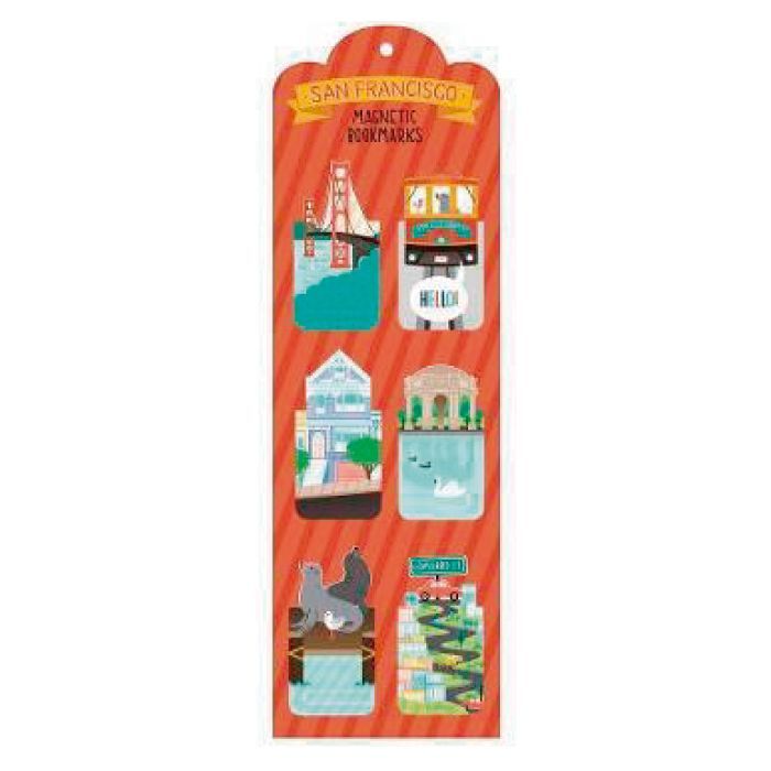 Marcapagina San Francisco Magnetico ( Pack )-0