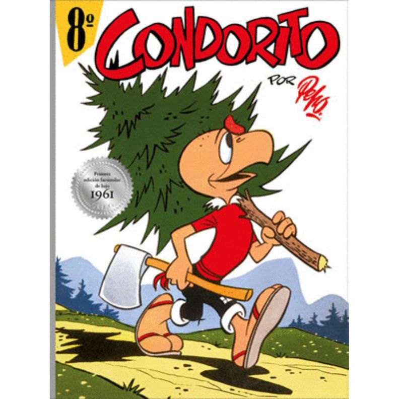 Condorito 8o Libro 1961 Edicion Facsimilar Blanco