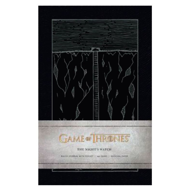 Libreta Game Of Thrones The Night'S Watch Mediana Tapa Dura-0