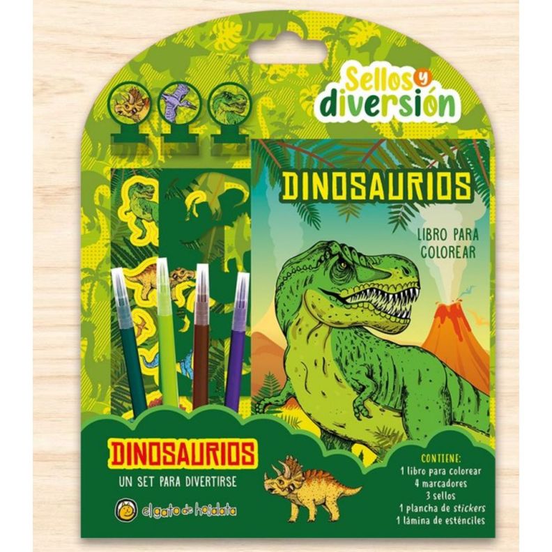 Sellos y Diversion: Dinosaurios-0