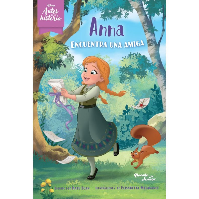 Anna Encuentra Una Amiga Blanco