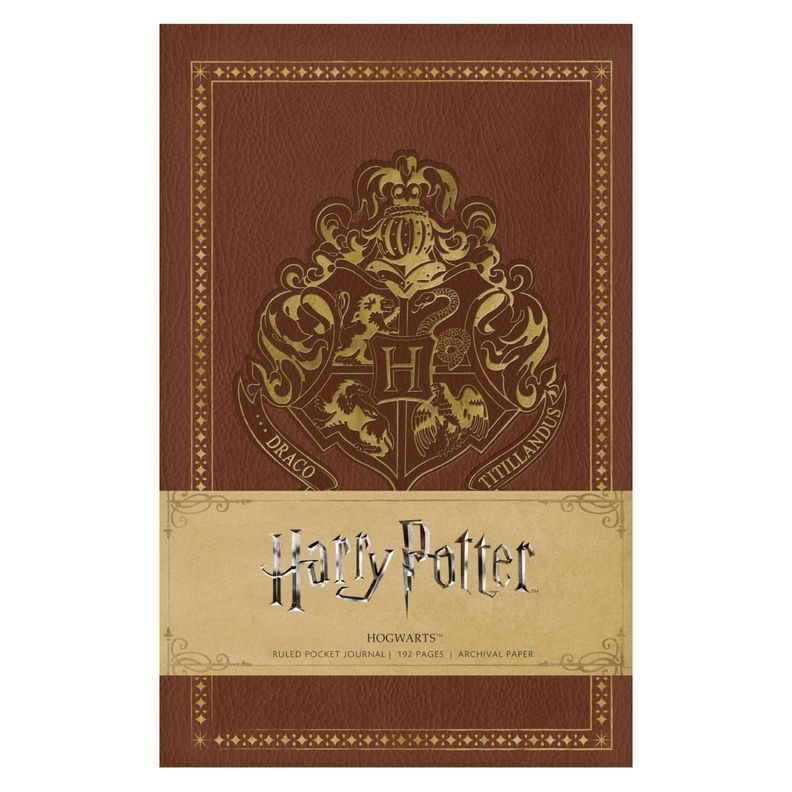 Libreta Harry Potter: Hogwarts Lujo Tapa Dura Bolsillo-0