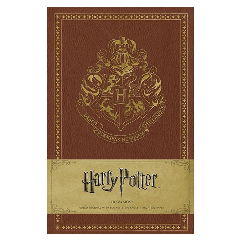 Libreta Harry Potter: Hogwarts Tapa Dura Lujo Formato Medium-0