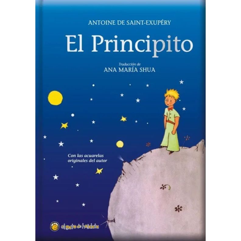 El Principito Tapa Blanda Azul-0