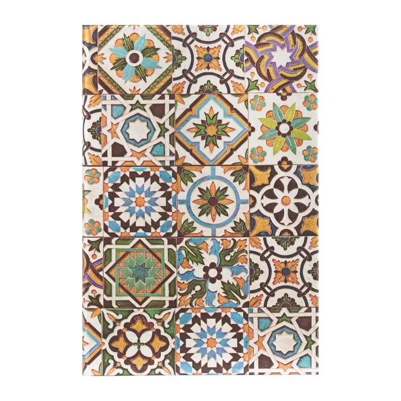 Libreta Azulejos Portugueses Mini Lineas Tapa Dura-0