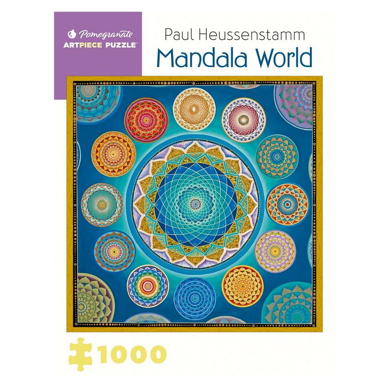 Rompecabeza Paul Heussenstamm: Mandala - 1000 Piezas Blanco S
