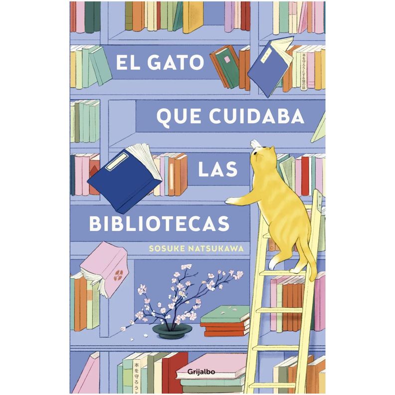 El Gato Que Cuidaba Las Biblioteca. Blanco
