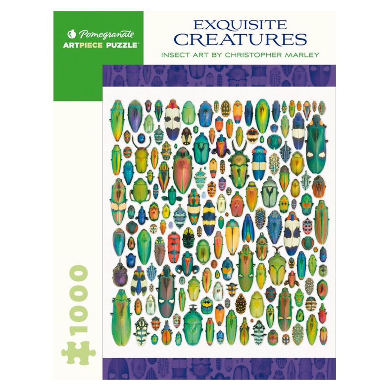 Rompecabeza Exquisite Creatures - 1000 Piezas Blanco S