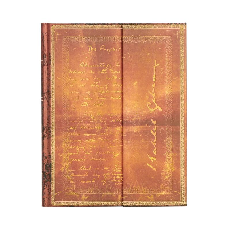 Libreta Kahlil Gibran, El Profeta Tapa Dura Con Lineas, Ultra Blanco