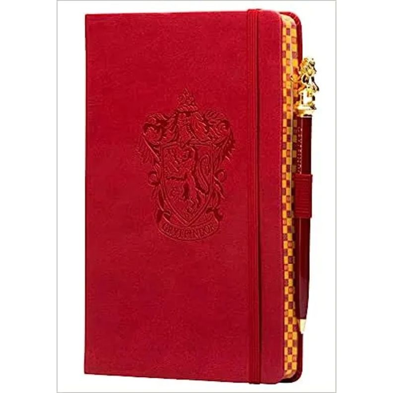 Harry Potter: Libreta y Boligrafo Diseño Gryffindor-0