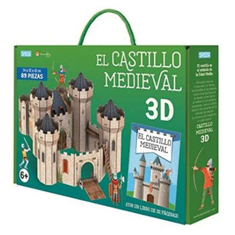 Castillo 3 D Blanco