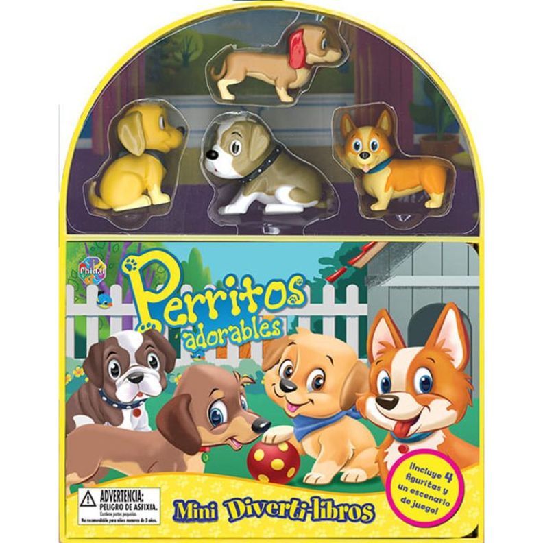 Perritos Adorables Mini Diverti - Libros-0