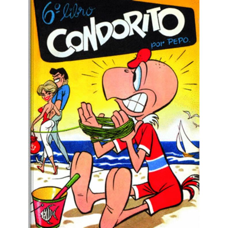 Condorito 6o Libro 1960 Edicion Facsimilar Blanco
