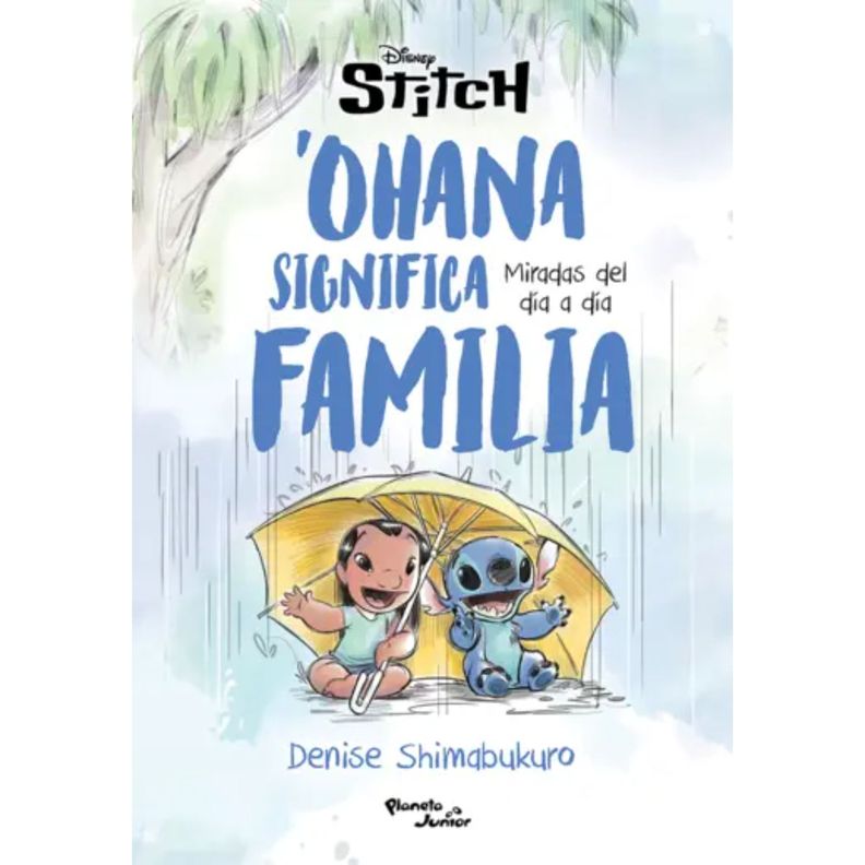 Stitch. Ohana Significa Familia Blanco
