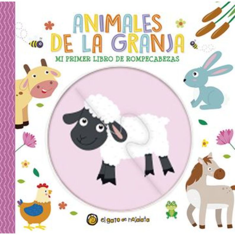 Animales De La Granja - Mi Primer Libro De Rompecabeza-0