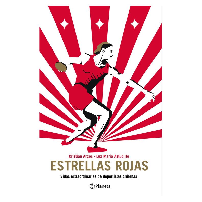Estrellas rojas Blanco