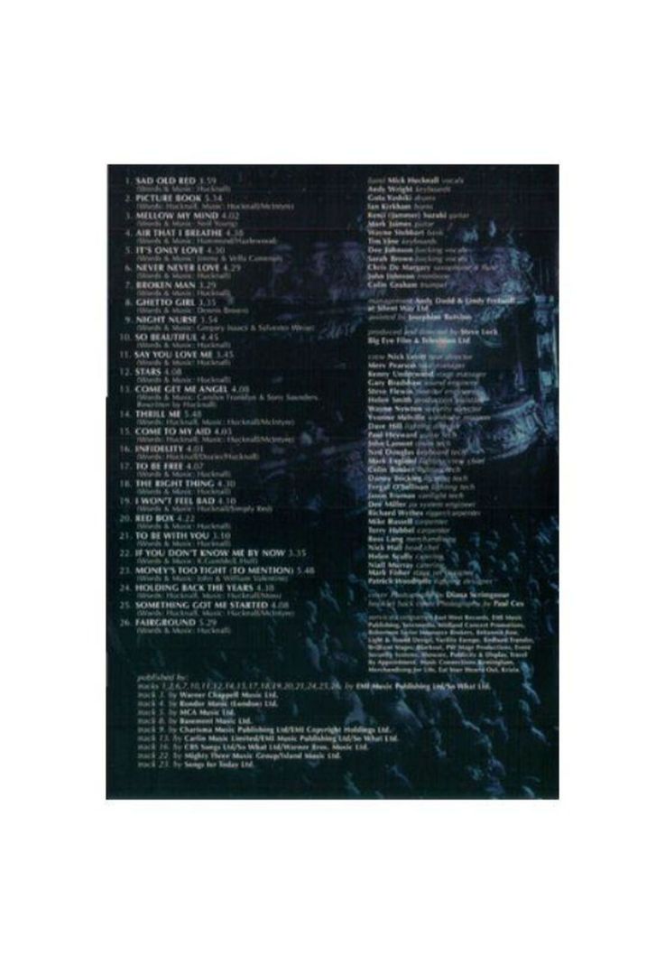 SIMPLY RED - LIVE IN LONDON | DVD-2