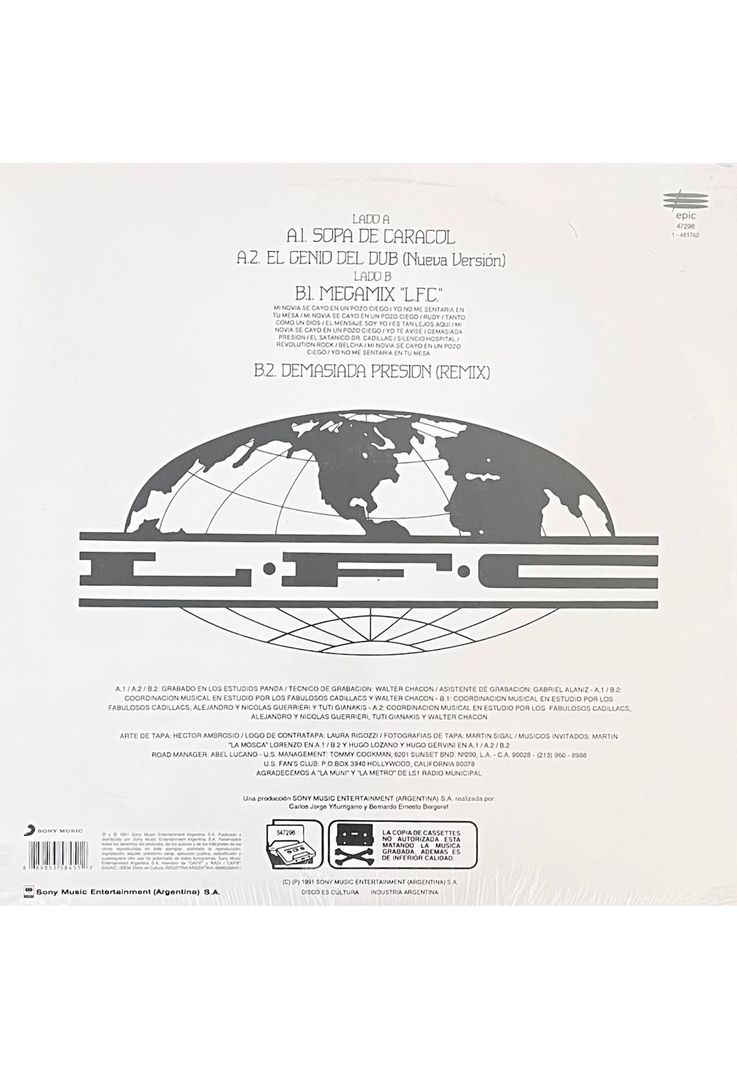 FABULOSOS CADILLACS - SOPA DE CARACOL | VINILO-1