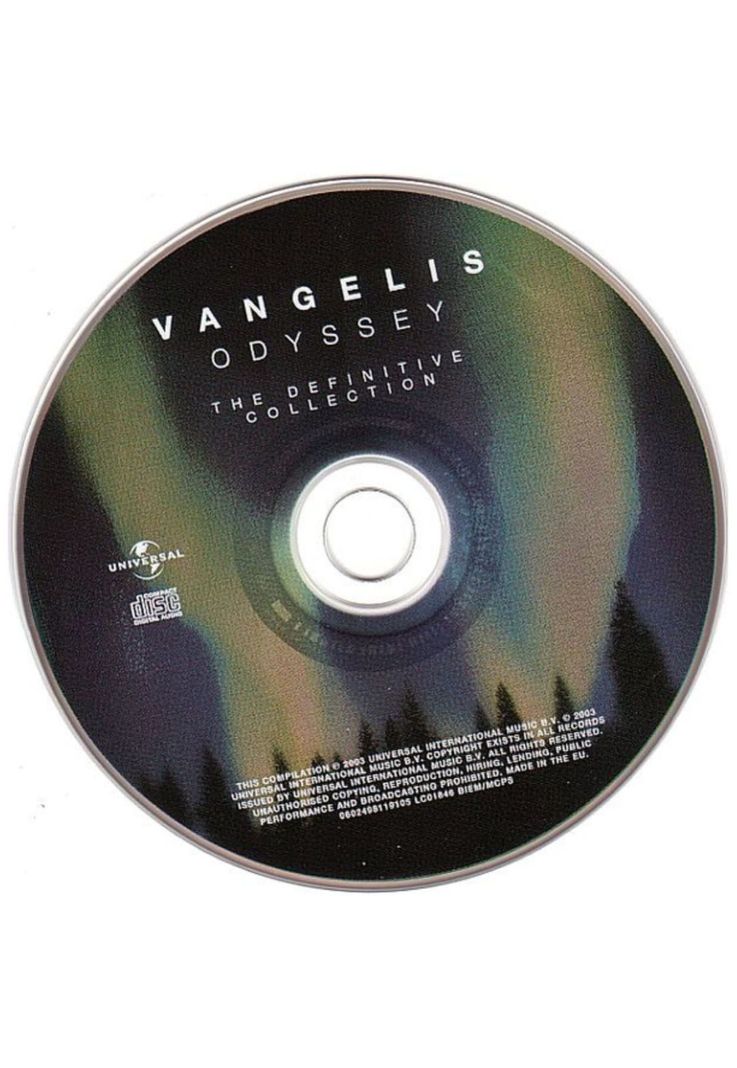 VANGELIS - ODYSSEY BEST OF CD-2