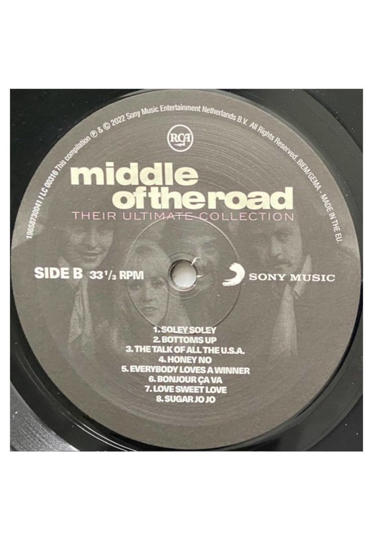 MIDDLE OF THE ROAD - THEIR ULTIMATE COLLECTION | VINILO-3