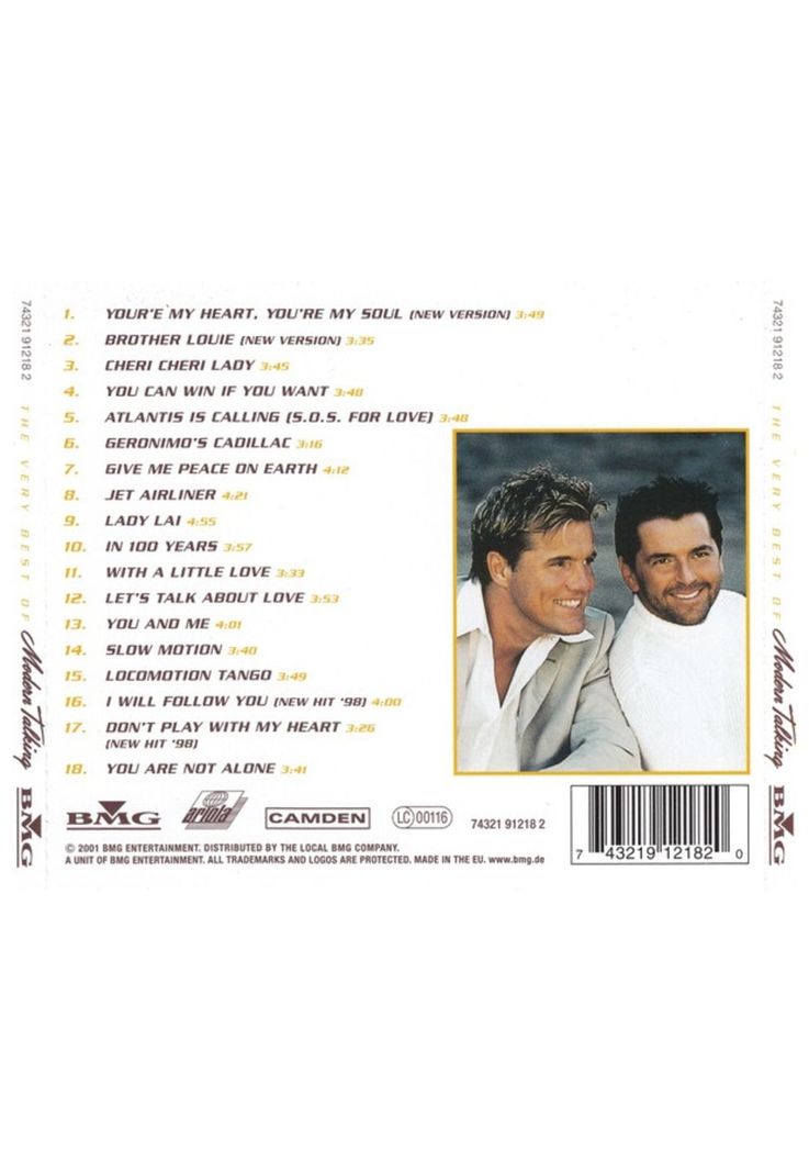 MODERN TALKING - VERY BEST OF | CD-1