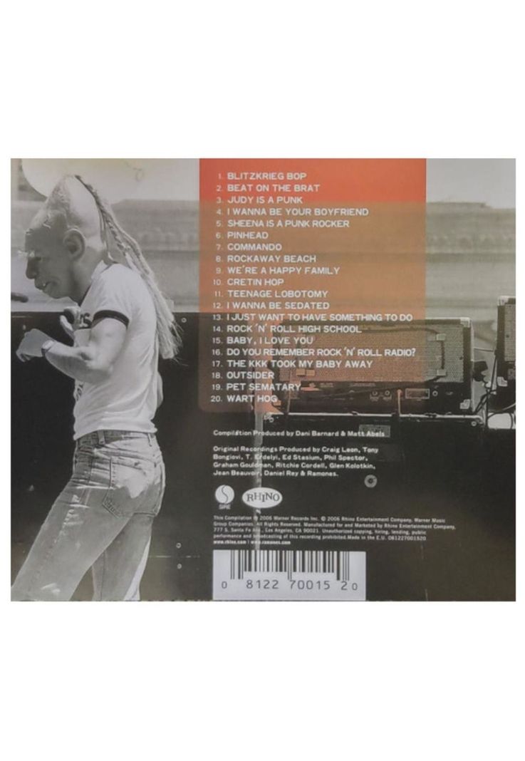 RAMONES - GREATEST HITS | CD-1