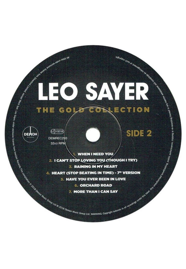 LEO SAYER - THE GOLD COLLECTION VINILO-4