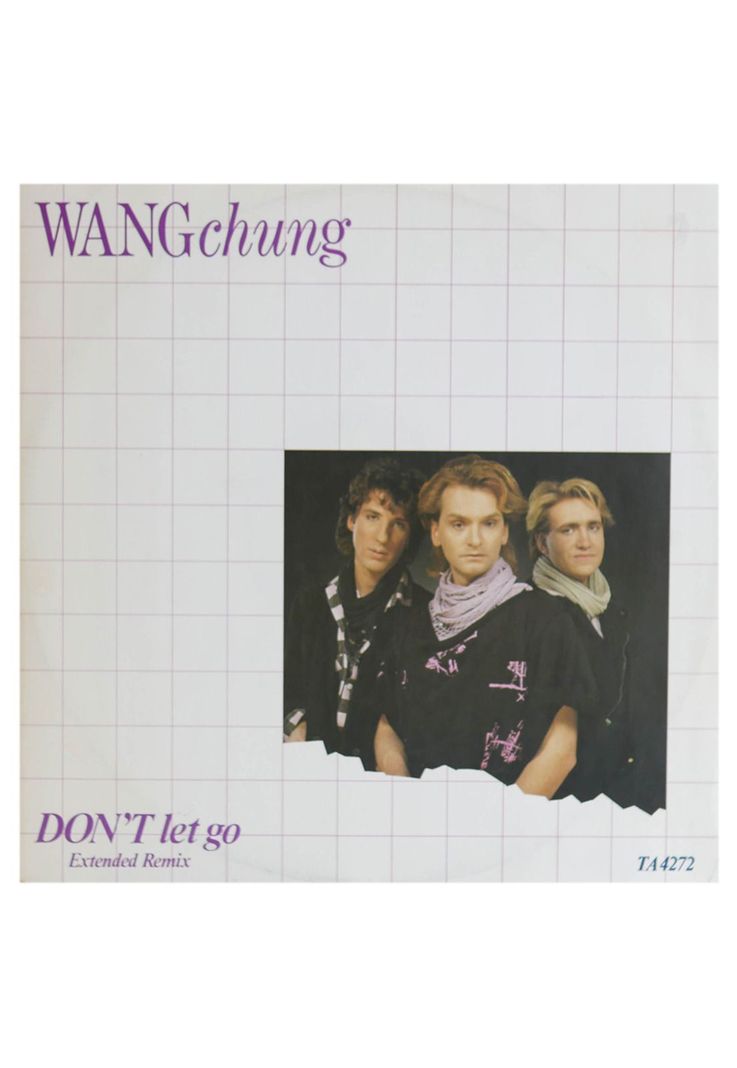 WANG CHUNG - DON'T LET GO (EXTENDED REMIX) | 12" MAXI SINGLE USADO-1