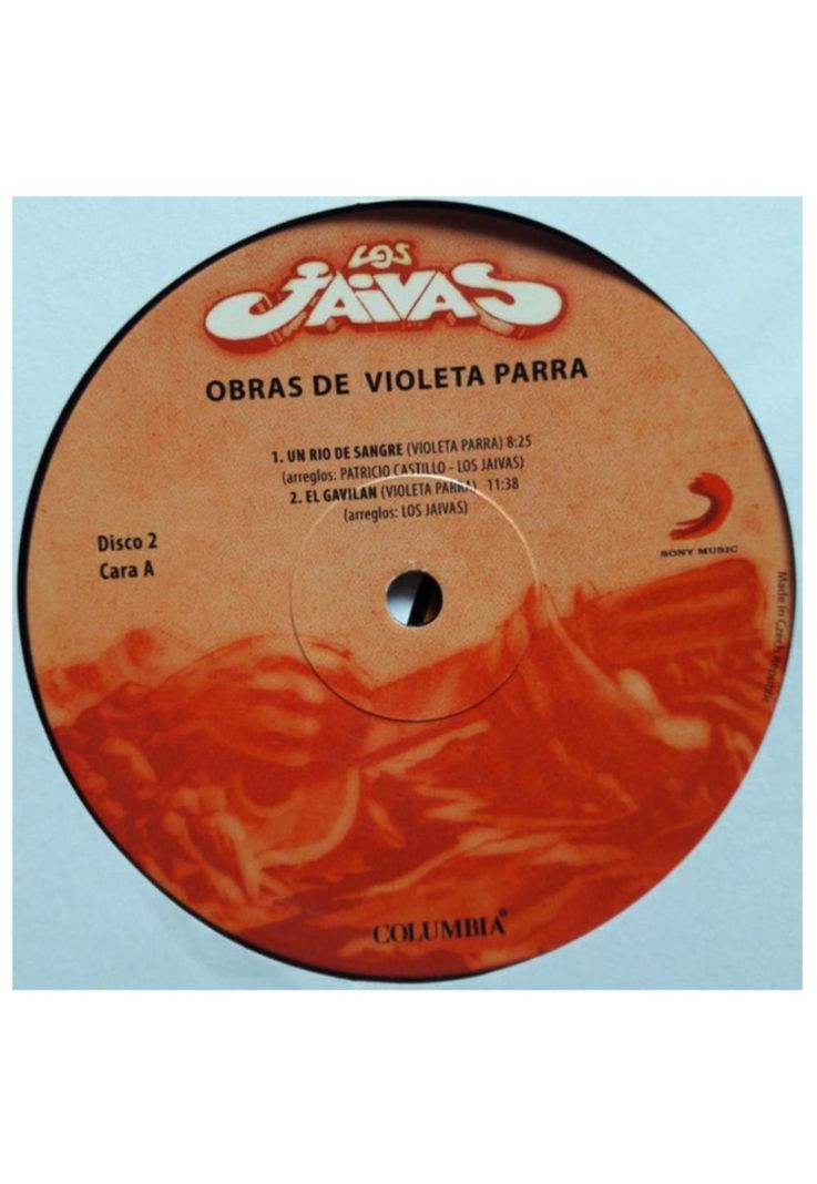 LOS JAIVAS - OBRAS DE VIOLETA PARRA (2LP) | VINILO-6