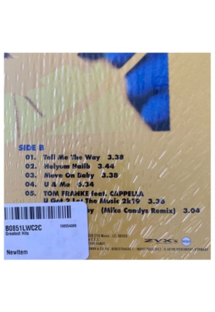 CAPPELLA - GREATEST HITS VINILO-5