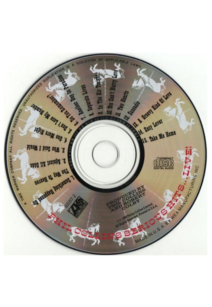 PHIL COLLINS - SERIOUS HITS ... LIVE! | CD-2