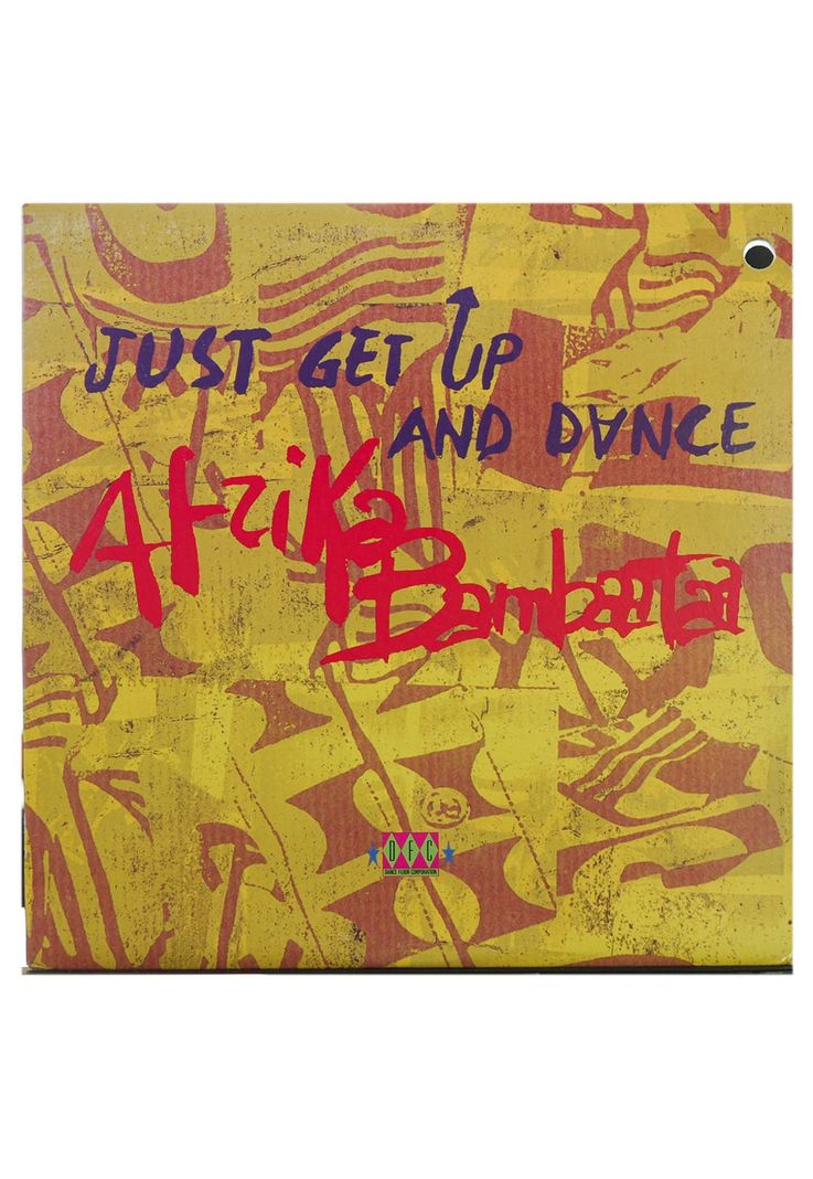 AFRIKA BAMBAATAA - JUST GET UP & DANCE | 12" MAXI SINGLE USADO-0