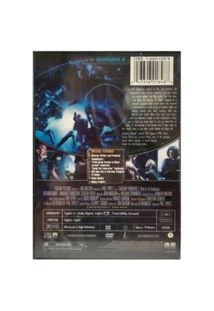 STARSHIP TROOPERS 2 - MOVIE (DVD)-1