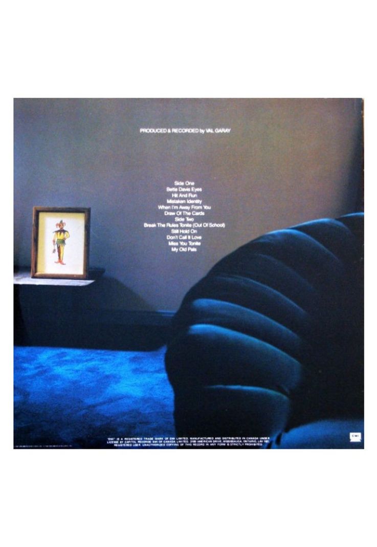 KIM CARNES - MISTAKEN IDENTITY | VINILO USADO-1