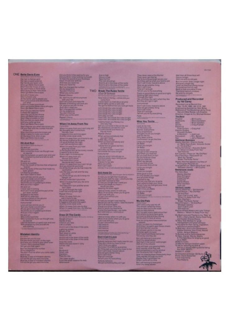 KIM CARNES - MISTAKEN IDENTITY | VINILO USADO-3
