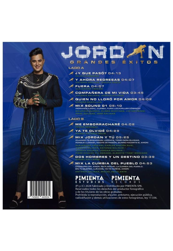 JORDAN - GRANDES EXITOS | VINILO-1
