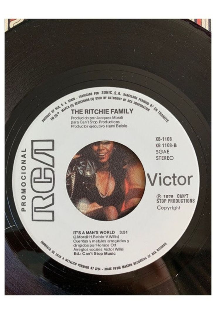 THE RITCHIE FAMILY - PUT YOUR FEET TO THE BEAT | 7" SINGLE USADO-3