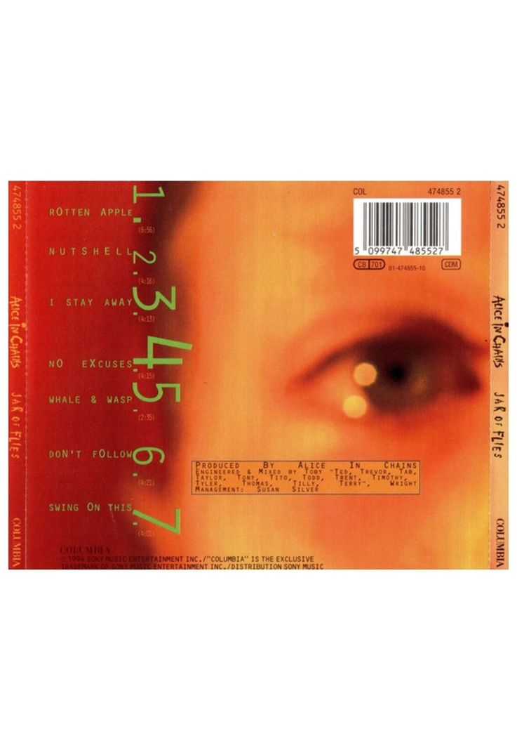 ALICE IN CHAINS - JAR OF FLIES | CD-1