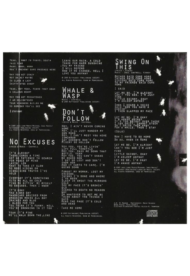 ALICE IN CHAINS - JAR OF FLIES | CD-8