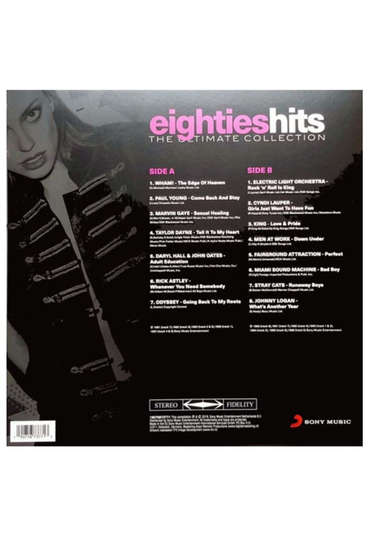 EIGHTIES HITS  - THE ULTIMATE COLLECTION | VINILO-1