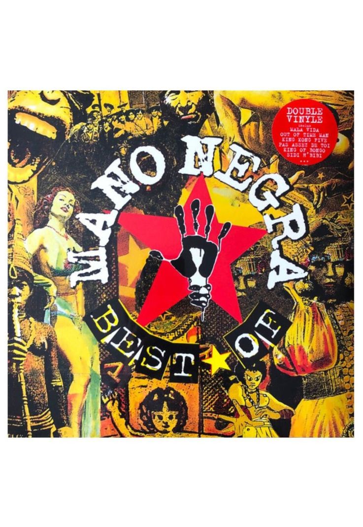 MANO NEGRA - BEST OF MANO NEGRA (2LP) | VINILO-0