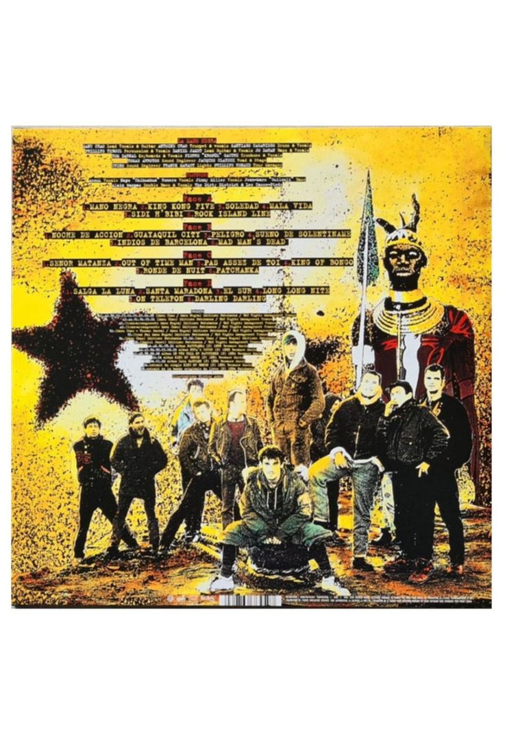MANO NEGRA - BEST OF MANO NEGRA (2LP) | VINILO-1