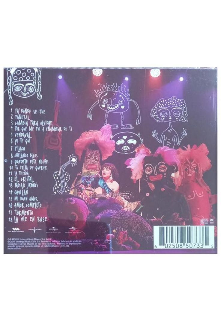 MON LAFERTE - SOLA CON MIS MONSTRUOS (CD+DVD) | CD-1