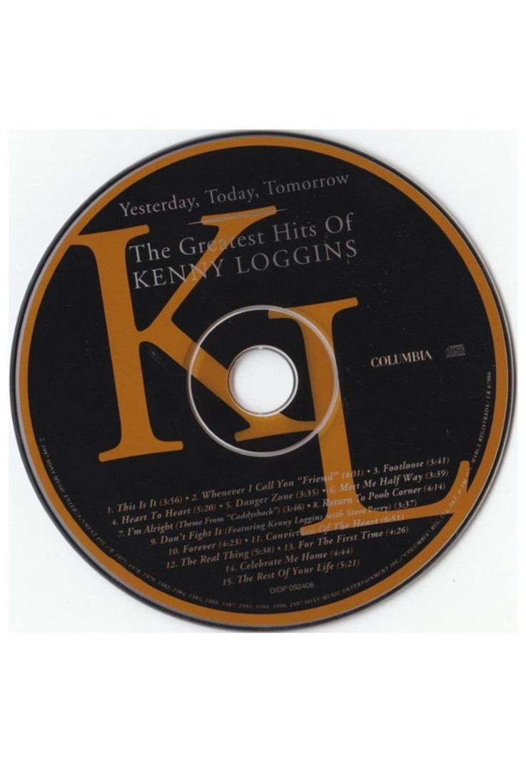 KENNY LOGGINS - YESTERDAY TODAY TOMORROW GREATEST HITS | CD-2