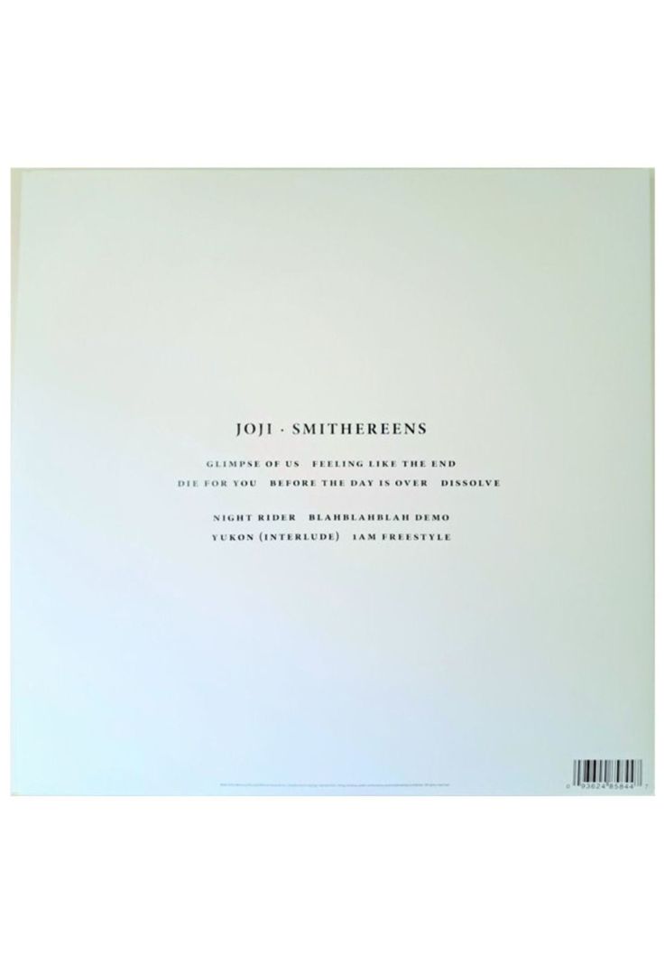 JOJI - SMITHEREENS | VINILO-1