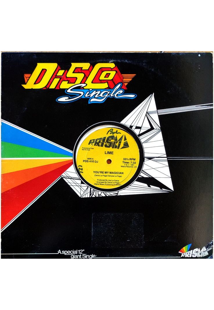 LIME - YOU'RE MY MAGICIAN/YOUR LOVE | 12" MAXI SINGLE USADO-0